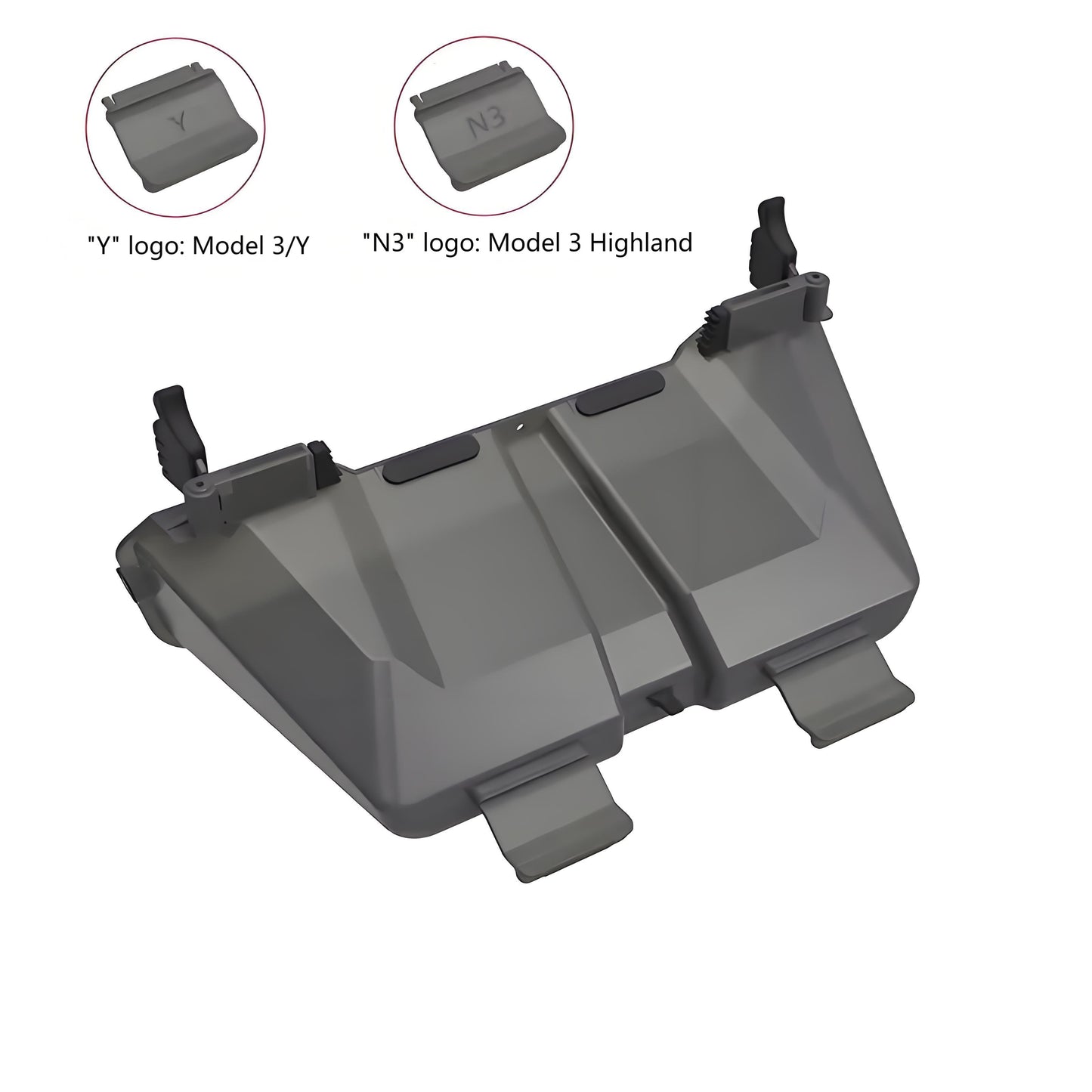 Under Screen Storage Box for New Model Y / 3 Highland