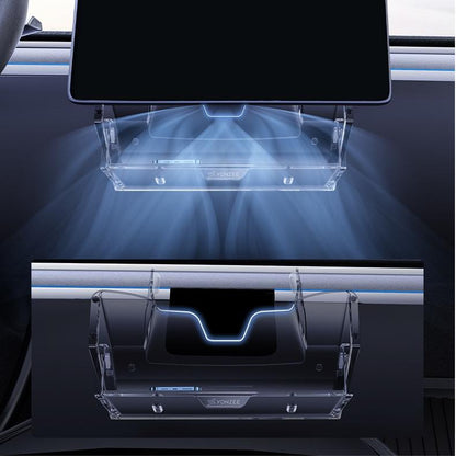 Under Screen Storage Organizer for Tesla Model Y Juniper & Model 3 Highland