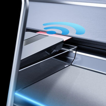 Under Screen Storage Organizer for Tesla Model Y Juniper & Model 3 Highland