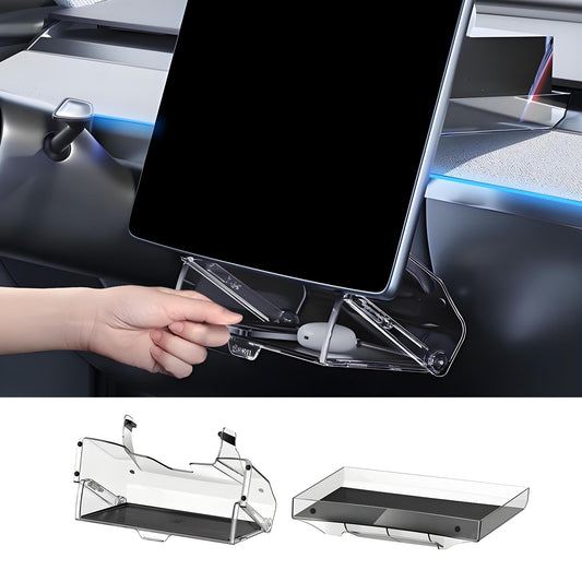 Under Screen Storage Organizer for Tesla Model Y Juniper & Model 3 Highland