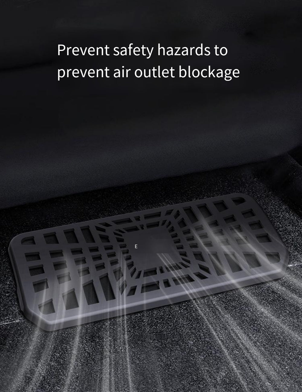 Under Seat Air Outlet Protection Cover for Tesla Model 3 Highland