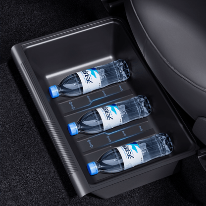 Forward/Rearward Under Front Seat Storage Box for Tesla Model Y Juniper