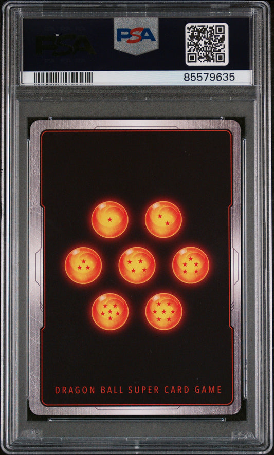 2021 DRAGON BALL SUPER VICIOUS REJUVENATION GINYU, NEW TRNSFMTN. #BT12-088 PSA 8