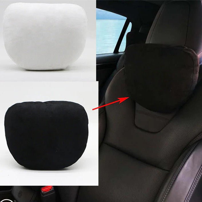 Velvet Neck Pillow for Tesla Model 3 Model Y & Model S Model X
