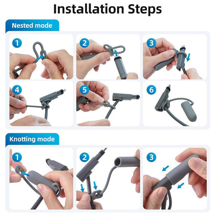 Waterproof Silicone Cable End Caps for Starlink Gen 3/Gen 2 (2 Pcs)