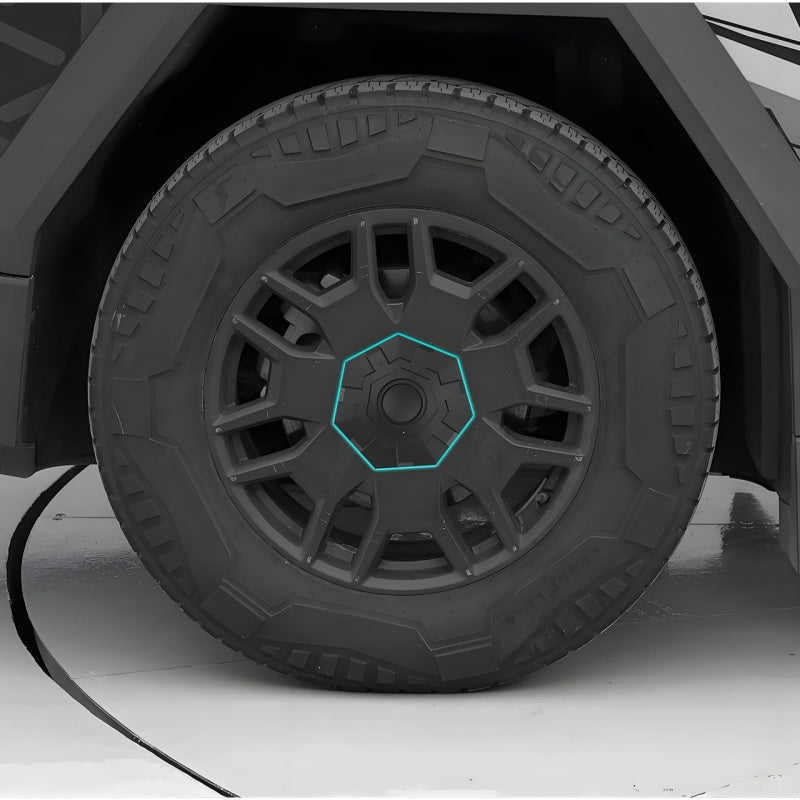 Wheel Center Hub Caps for Cybertruck (4 PCS)