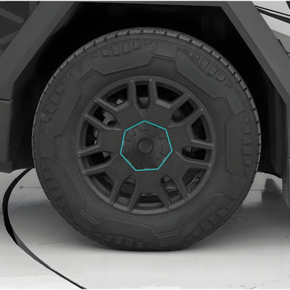 Wheel Center Hub Caps for Cybertruck (4 PCS)