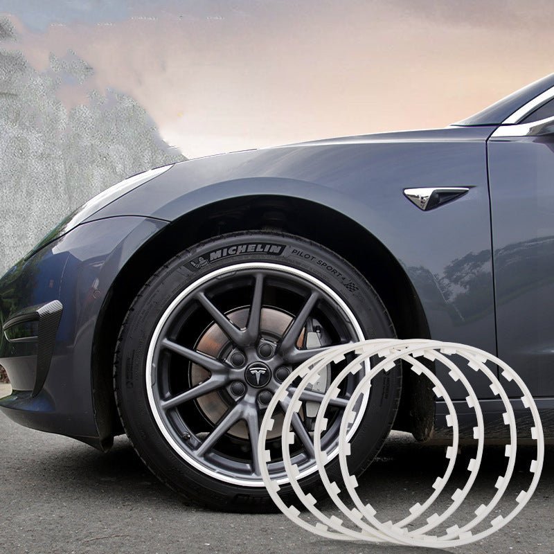 Wheel Rim Protectors for Tesla Model 3/Y/S/X (4pcs)