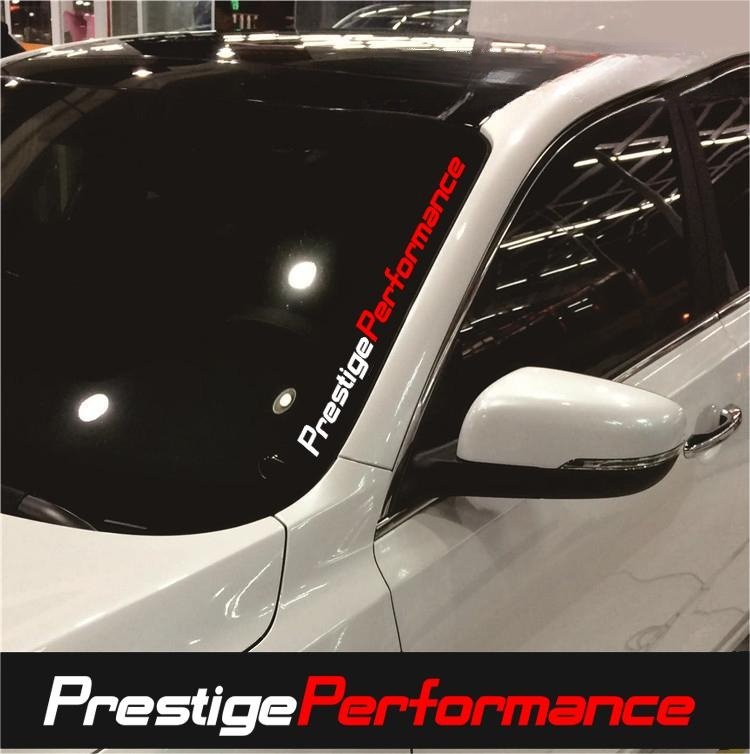 Windshield Sticker for Tesla Model 3/Y/S/X  (2pcs)