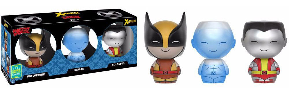 Dorbz Wolverine/Iceman/Colossus 3-Pack - 2016 Summer Convention Exclusive