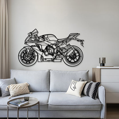 2024 YZF-R1 Metal Motorcycle Wall Art - MT1424